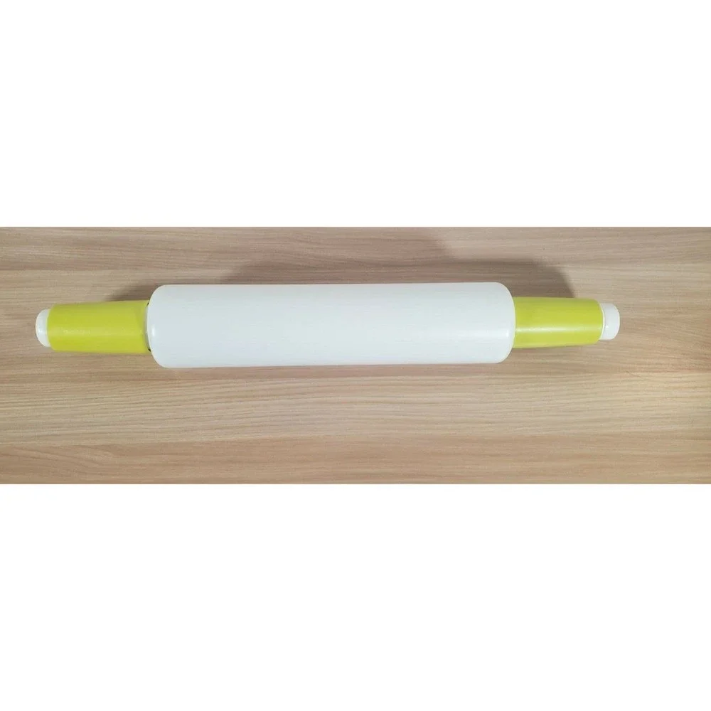 Tupperware Rolling Pin-Fill w/ Warm Cold Water‎ in the Center green Handles New